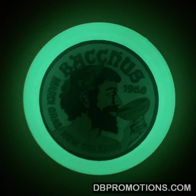 Bacchus Krewe Light Up Coin Glow In The Dark