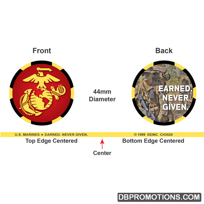 custom challenge coin military marine corps